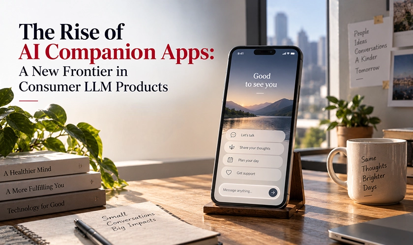 The Rise of AI Companion Apps in Consumer LLM Products